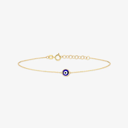 Aura Minimal Evil Eye Bracelet