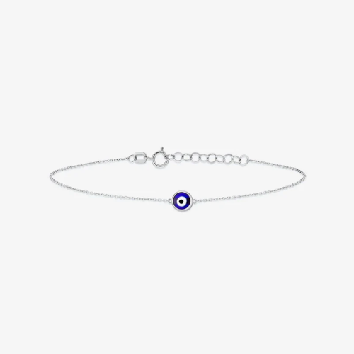 Aura Minimal Evil Eye Bracelet
